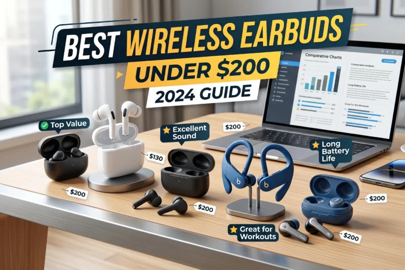 Best Wireless Earbuds Under $200 in 2024 Guide