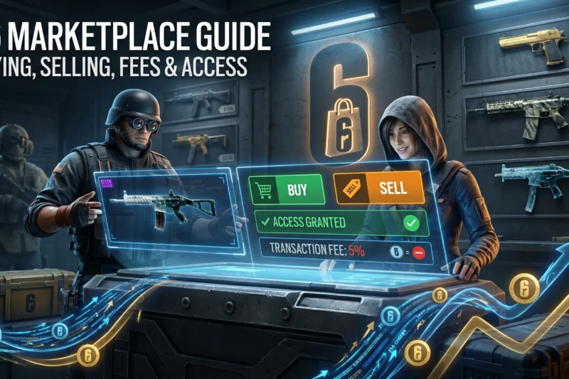 R6 Marketplace Guide: Buying, Selling, Fees & Access