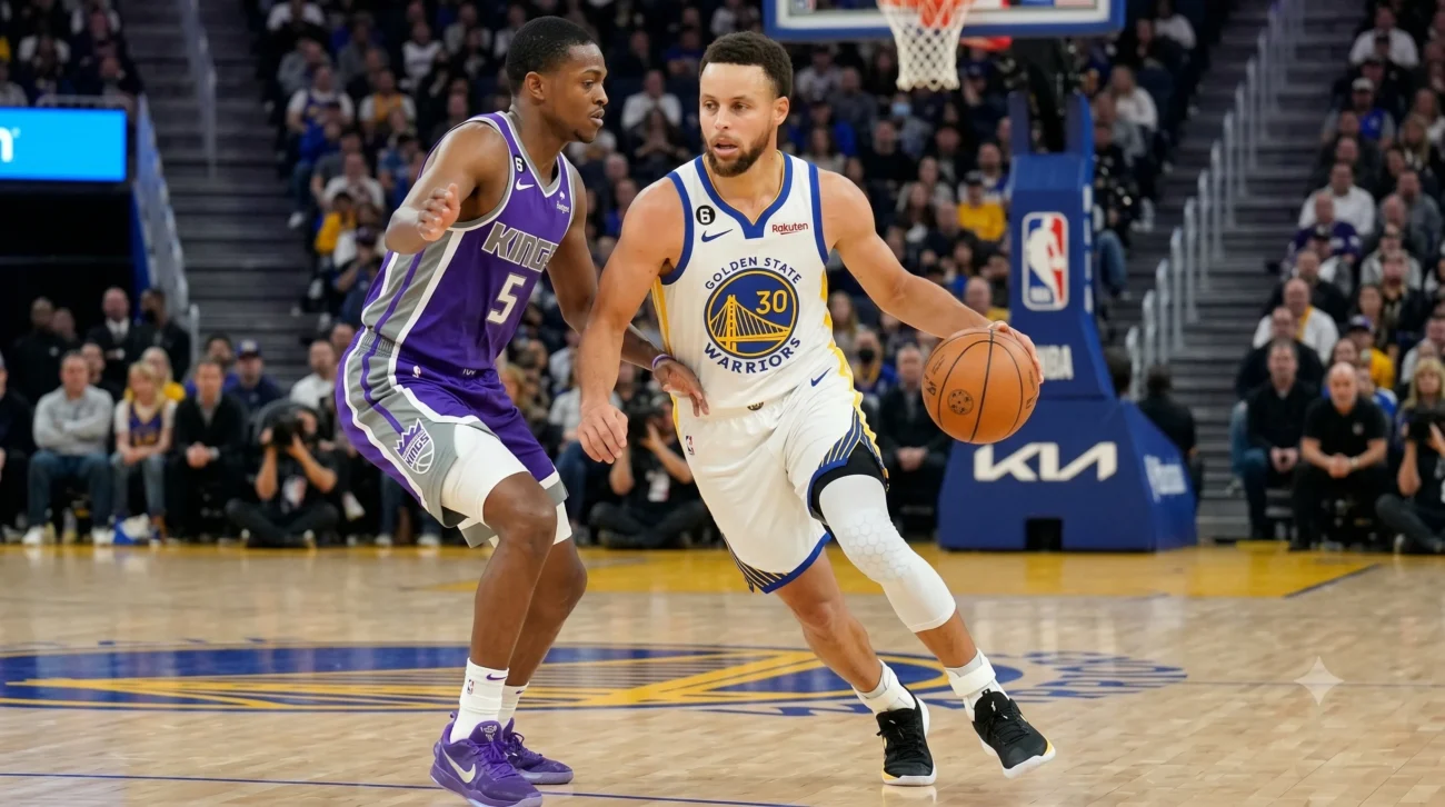sacramento kings vs golden state warriors match player stats