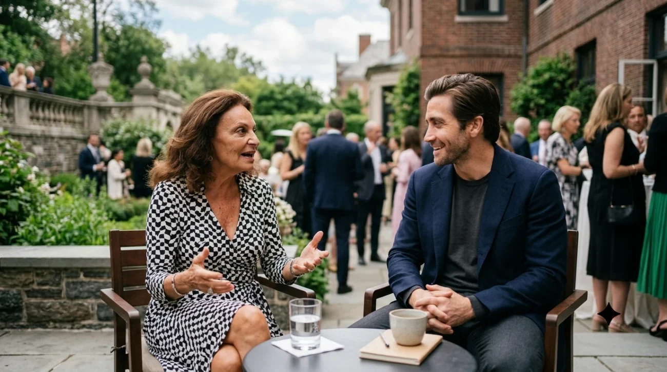 diane von furstenberg and jake gyllenhaal