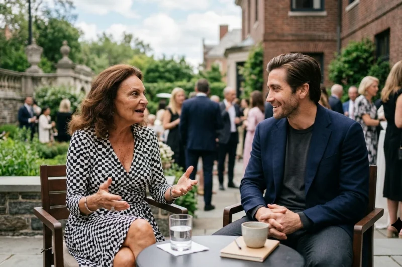 Diane von Furstenberg and Jake Gyllenhaal Explained